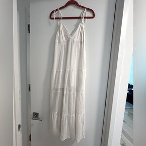 Abercrombie white maxi summer dress